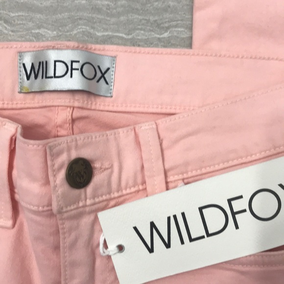 Wildfox Marianne Marine in Peaches Jeans Small - Picture 2 of 5